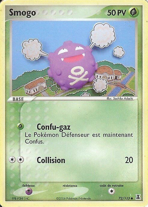 Carte Pokémon: Smogo