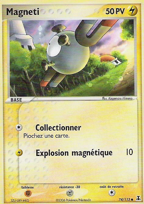 Carte Pokémon: Magneti