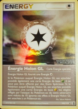 Carte Pokémon: Énergie Holon GL