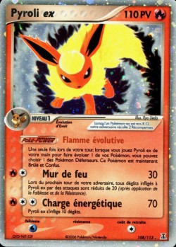 Carte Pokémon: Pyroli ex