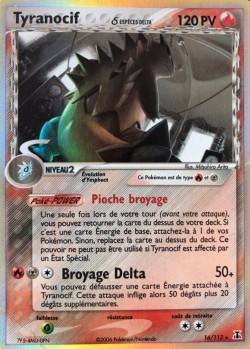 Carte Pokémon: Tyranocif δ