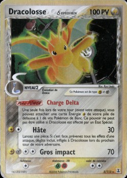 Carte Pokémon: Dracolosse δ