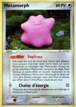 Carte Pokémon: Metamorph