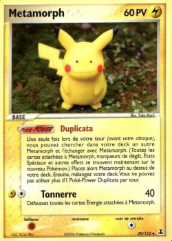 Carte Pokémon: Metamorph