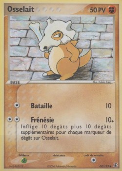 Carte Pokémon: Osselait