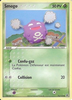 Carte Pokémon: Smogo