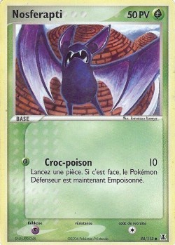 Carte Pokémon: Nosferapti