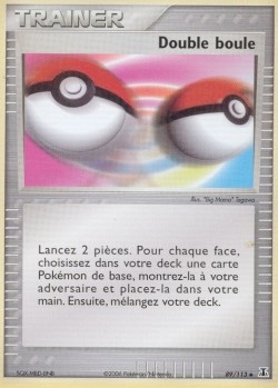 Carte Pokémon: Double boule