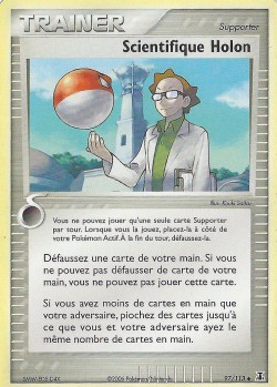 Carte Pokémon: Scientifique Holon