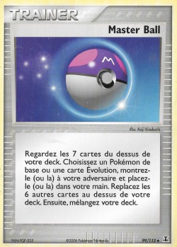 Carte Pokémon: Master Ball