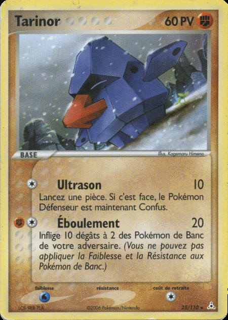 Carte Pokémon: Tarinor