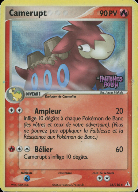 Carte Pokémon: Camerupt