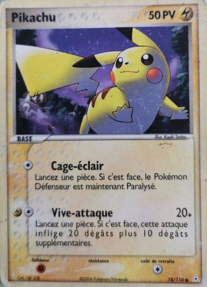 Carte Pokémon: Pikachu