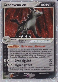 Carte Pokémon: Gradhyena ex