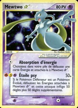 Carte Pokémon: Mewtwo star