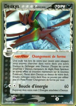 Carte Pokémon: Deoxys δ