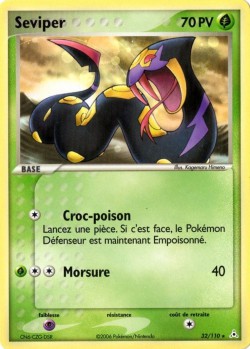 Carte Pokémon: Seviper