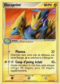 Carte Pokémon: Elecsprint