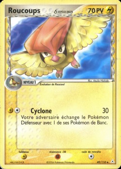 Carte Pokémon: Roucoups δ