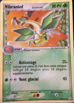 Carte Pokémon: Vibraninf δ