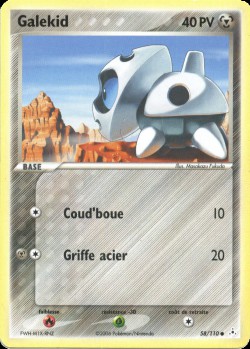 Carte Pokémon: Galekid