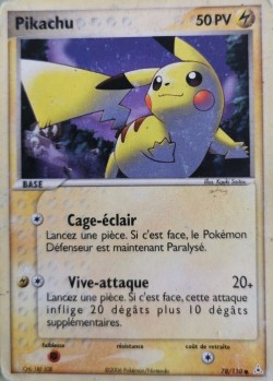 Carte Pokémon: Pikachu