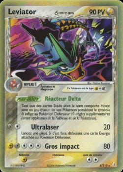 Carte Pokémon: Leviator δ