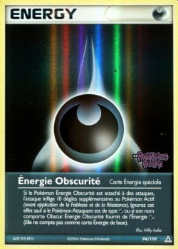 Carte Pokémon: Énergie Obscurité