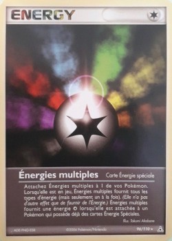 Carte Pokémon: Énergies multiples