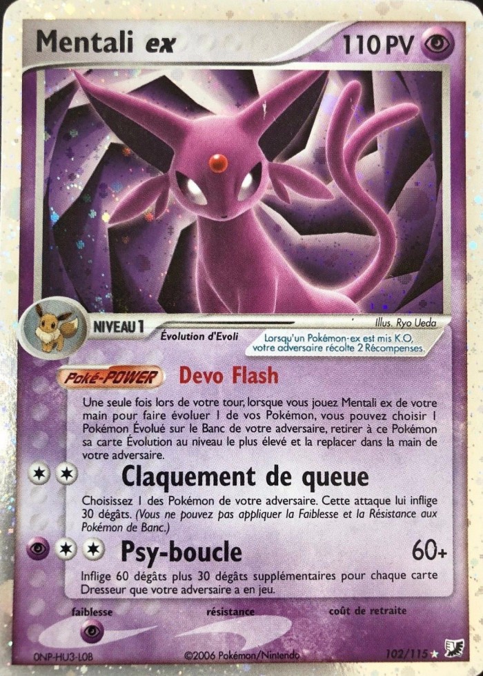 Carte Pokémon: Mentali ex