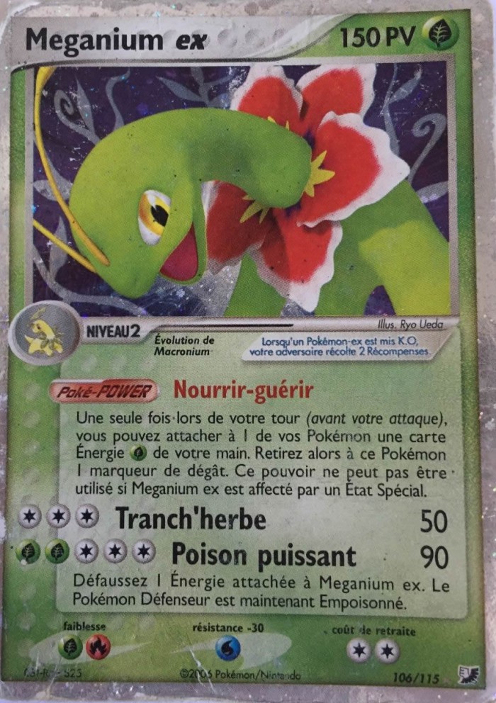 Carte Pokémon: Meganium ex