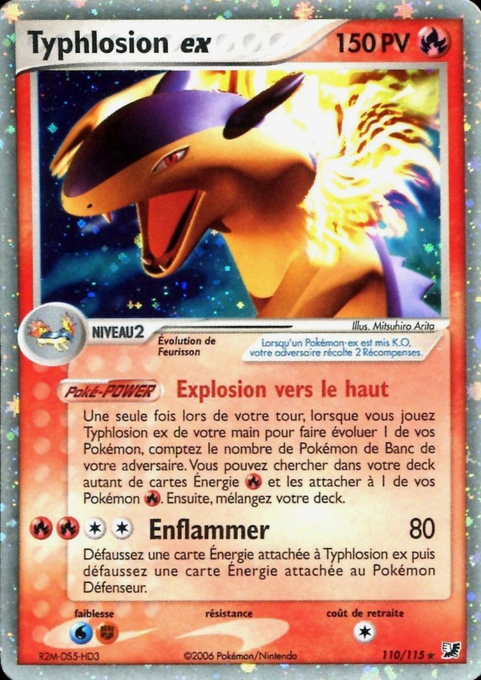 Carte Pokémon: Typhlosion ex