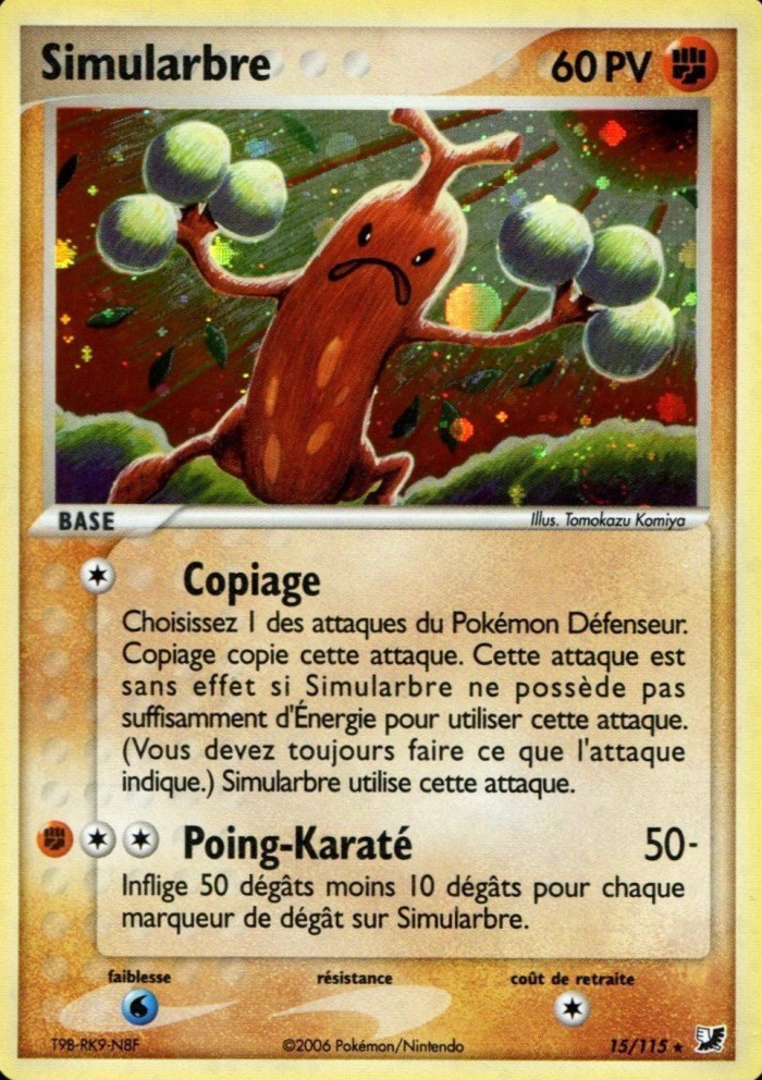 Carte Pokémon: Simularbre