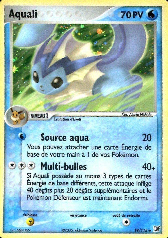 Carte Pokémon: Aquali