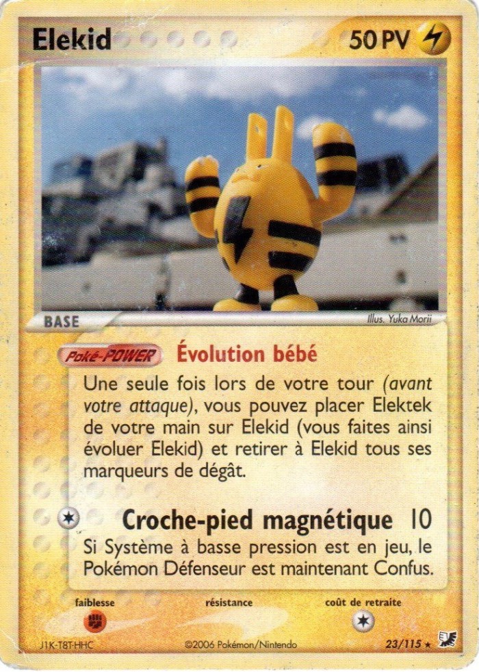 Carte Pokémon: Elekid