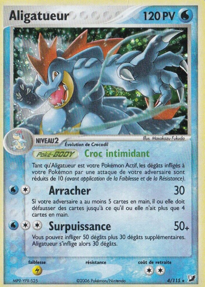 Carte Pokémon: Aligatueur