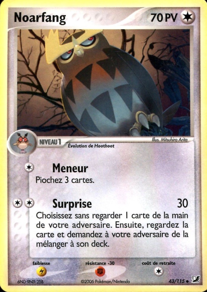 Carte Pokémon: Noarfang