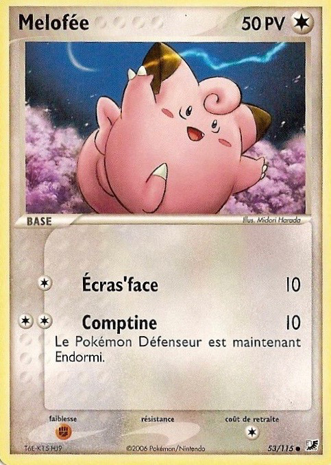 Carte Pokémon: Melofée