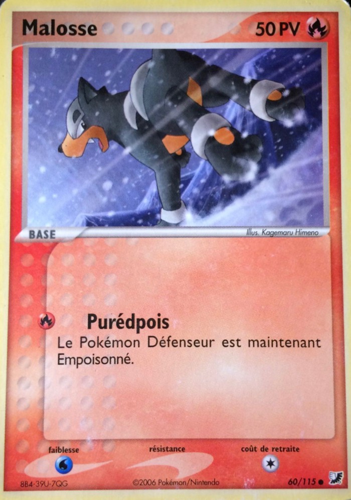 Carte Pokémon: Malosse