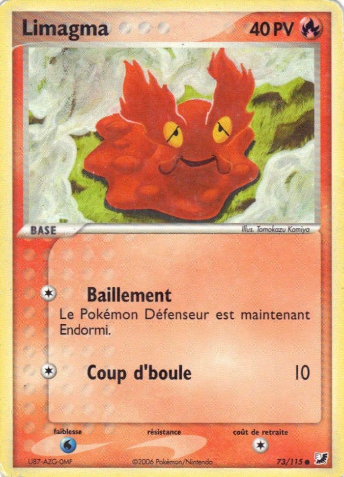 Carte Pokémon: Limagma