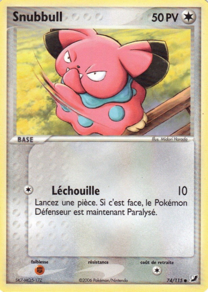 Carte Pokémon: Snubbull