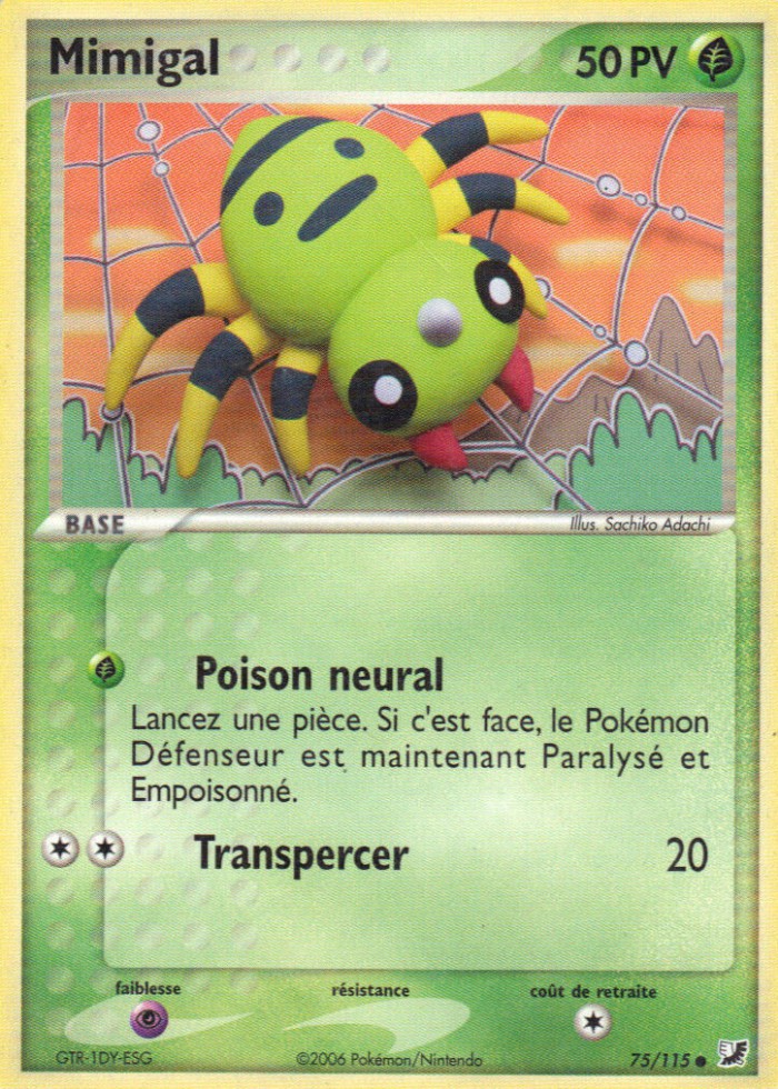 Carte Pokémon: Mimigal