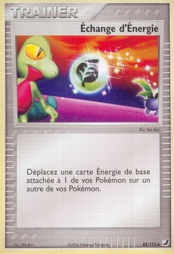 Carte Pokémon: Échange d'Énergie