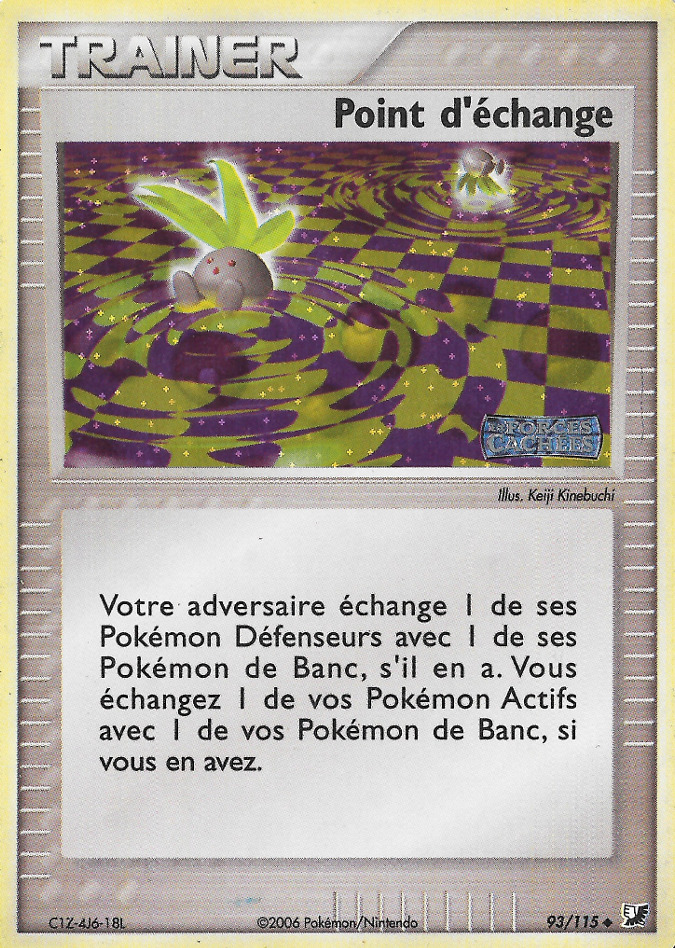 Carte Pokémon: Point d'échange