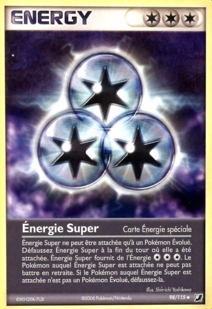 Carte Pokémon: Énergie Super