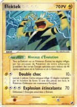 Carte Pokémon: Élektek