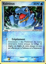 Carte Pokémon: Kaiminus