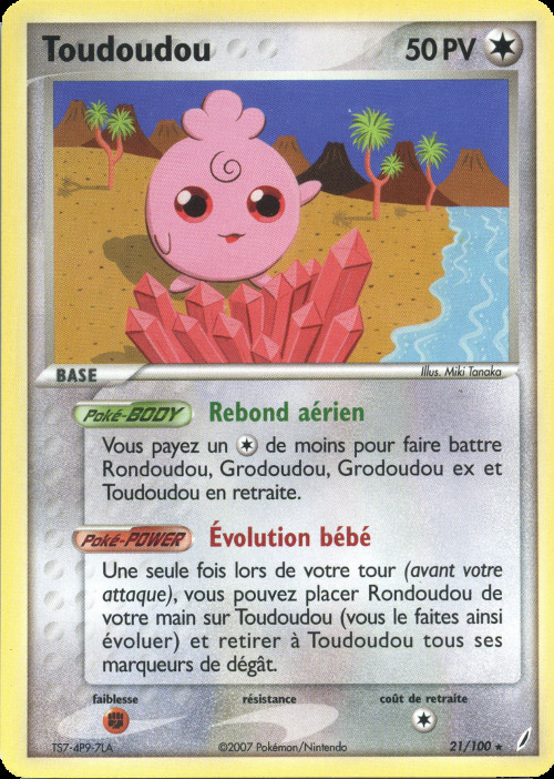 Carte Pokémon: Toudoudou