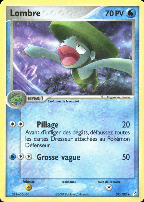 Carte Pokémon: Lombre