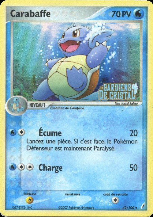 Carte Pokémon: Carabaffe